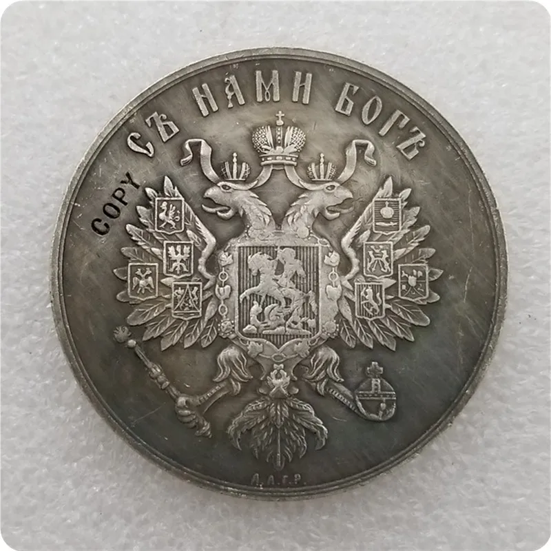Tpye #72 1883 русская памятная медаль копия памятных монет-Реплика монет медали