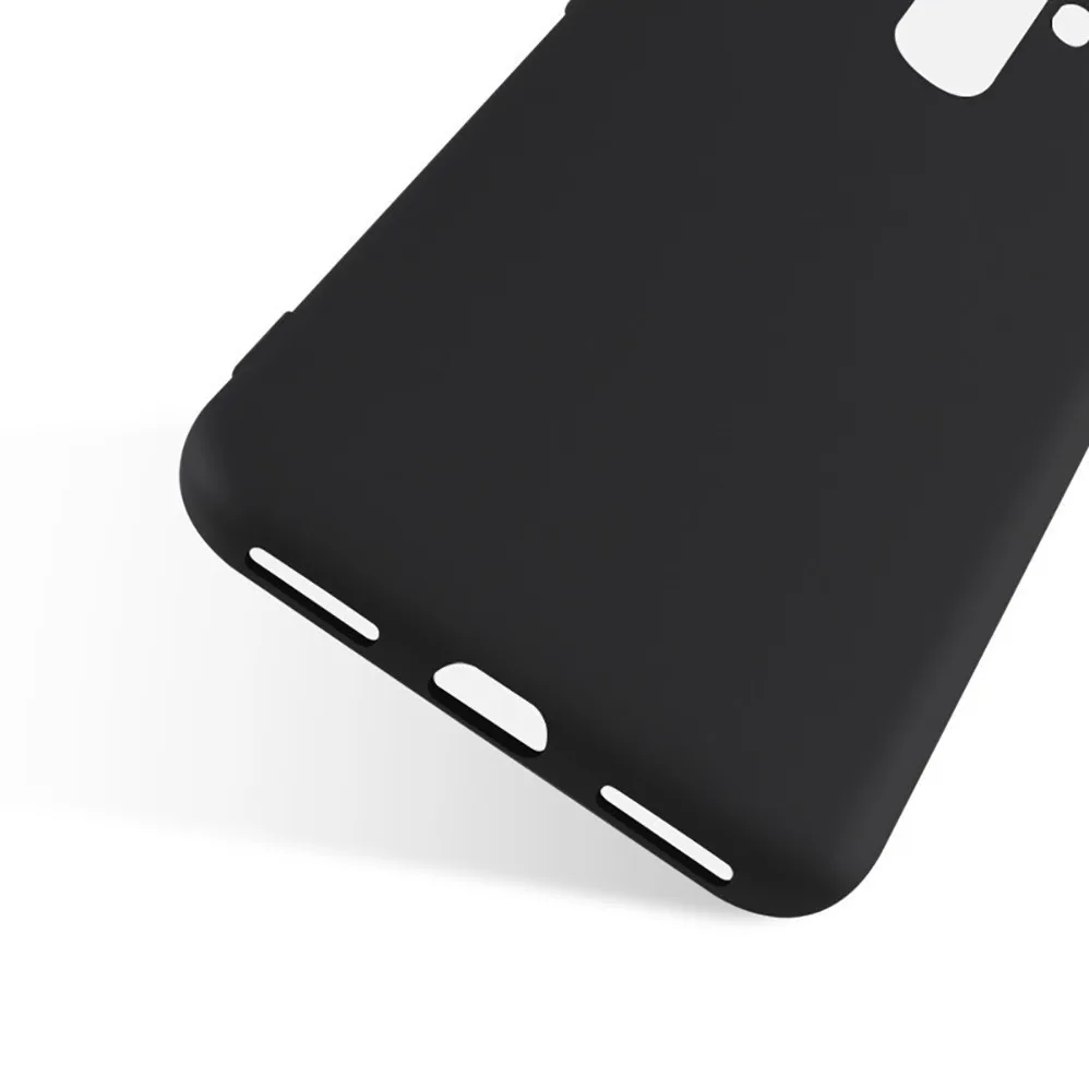 ПОКО F1 ТПУ силиконовый чехол для Xiaomi Pocophone матовый черный назад случаи рука