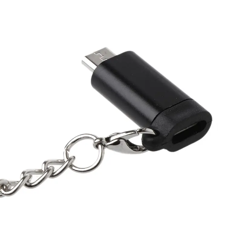 Функция &quotантипотеря 8 контактный Lightning (мама) Micro USB разъем адаптера конвертера