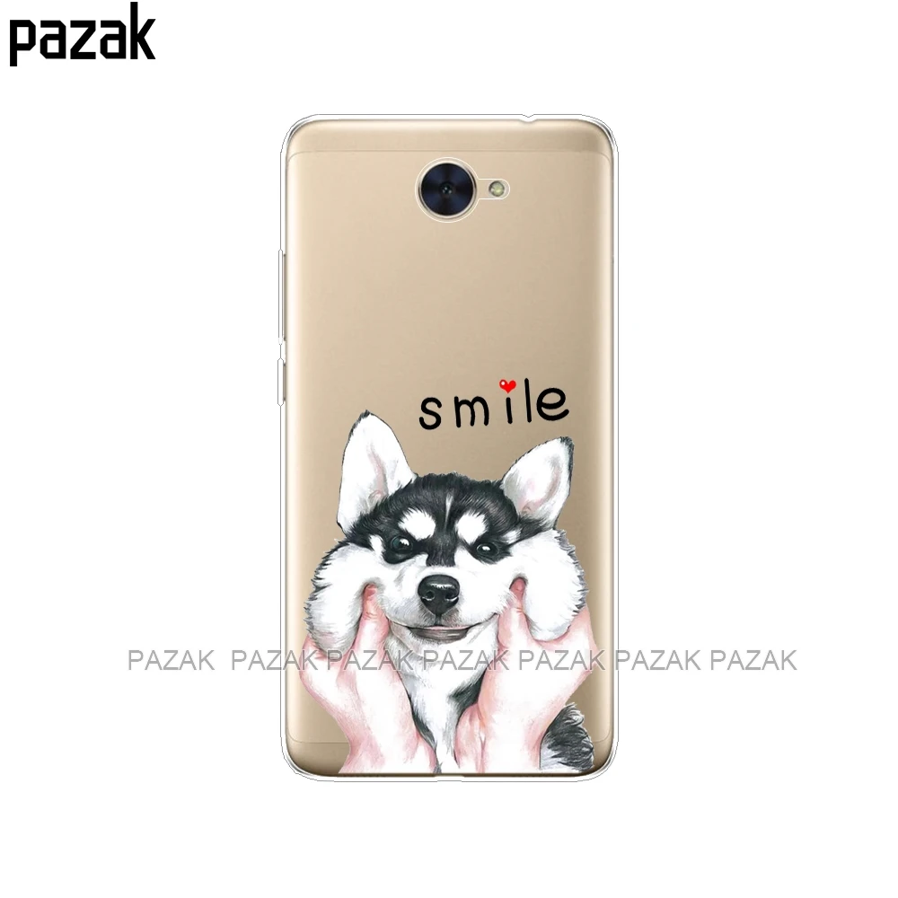 34351 Силиконовый чехол для телефона для huawei Y7 /Y7 PRIME чехол s Мягкий ТПУ задняя крышка для телефона Coque etui бампер полный 360 Защитный - Цвет: 34351