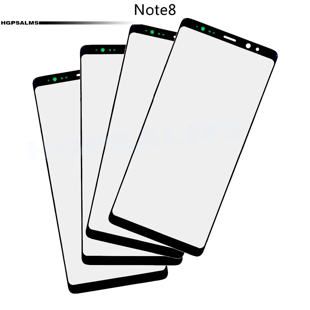Для samsung Galaxy Note 8 N950 N950F передний экран Внешний стеклянный объектив сенсорный