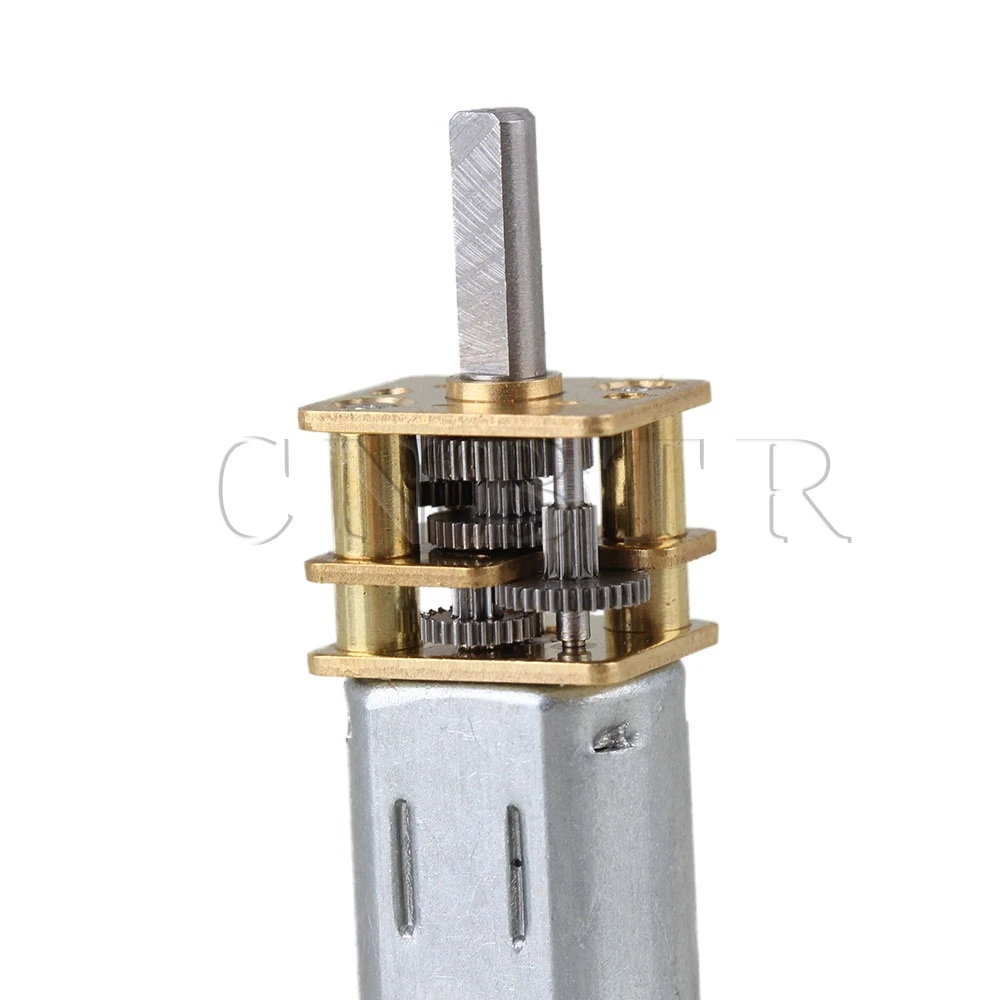 CNBTR 33x12 мм 15rpm Серебристый Металл Мини DC 3V коробка передач мотор редуктор мини
