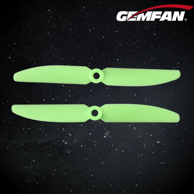 5030 Gemfan Светящиеся в темноте EP прямой привод 5x3 5*3 пропеллеры Prop CW/CCW 4 пары 8 шт. для