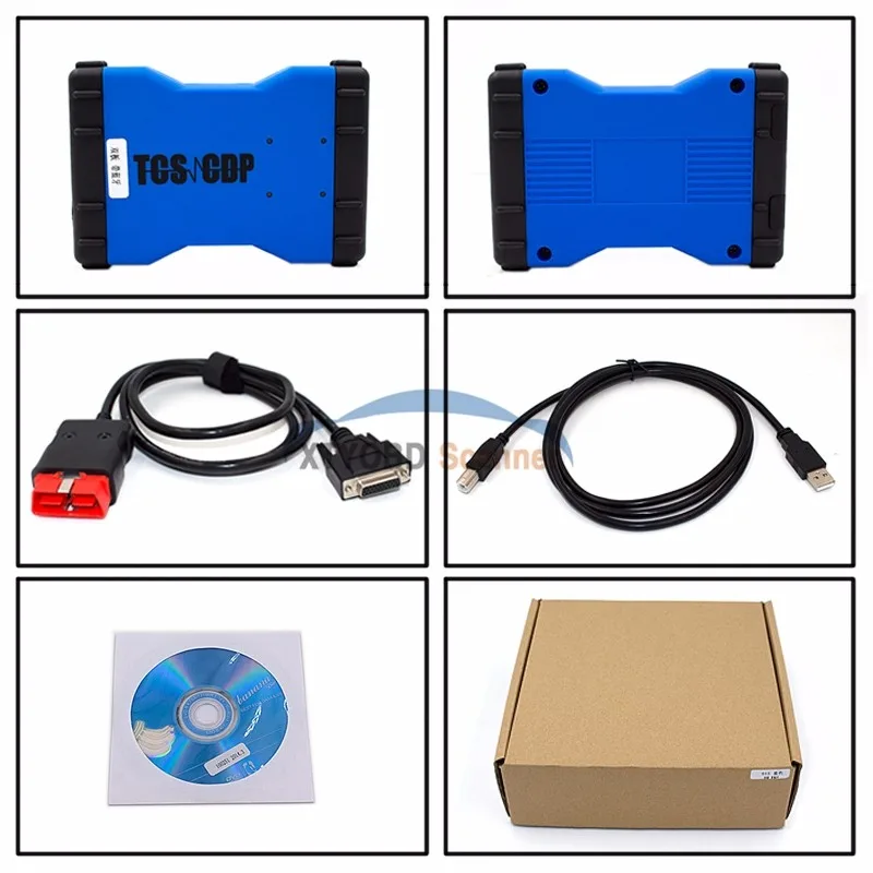 2016 Новое Прибытие 2014. R3 TCS CDP Pro Plus С Bluetooth Новый VCI Сканер OBD2 Диагностический Toool