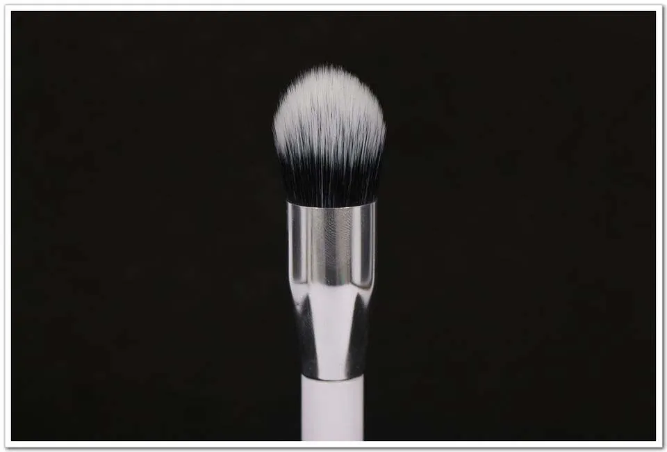Премиум Duo Fiber Stippling кисть многофункциональная Кисть для макияжа лица для пудры Тональная основа бронзер румяна Косметика Инструмент для красоты