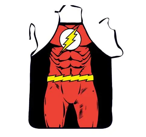 Flash man Вечерние, забавные, Звездные войны, BB-8, r2d2, Дарт Вейдер, белый, воин, йода, фартук, костюм персонажа, фартук для приготовления пищи, фартук, вечерние фартуки - Цвет: Flash man