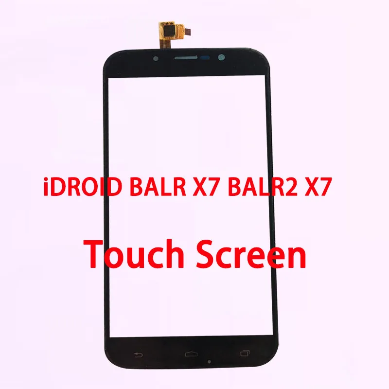 Сменный сенсорный экран RYKKZ для iDROID BALR X7 BALR2 дигитайзер + Инструменты|Сенсорные