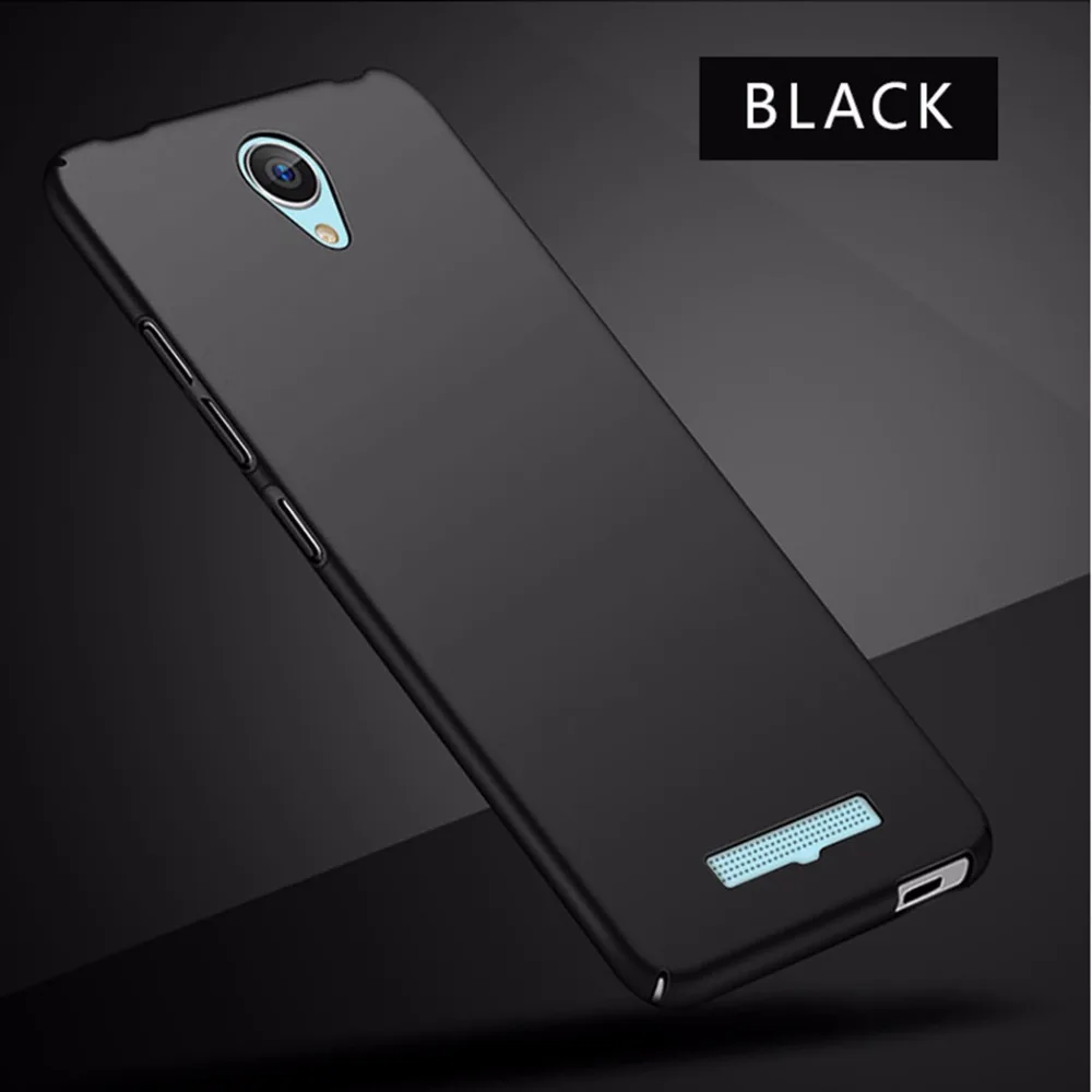 Black Для Xiaomi Redmi Note 2 Чехол Ультра-тонкий гладкий Чехол Жесткий PC защитный чехол для Xiaomi Remdi Note 2 Prime HATOLY - Цвет: Black