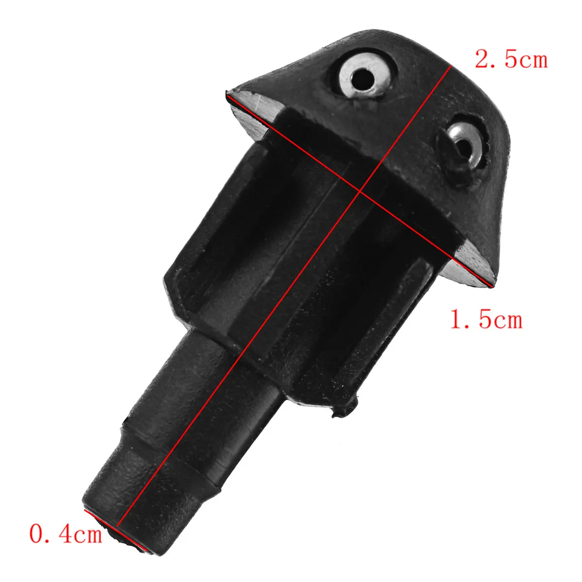 2 шт. Омыватель лобового стекла автомобилей окно спрей Форсунка струя для Peugeot 106