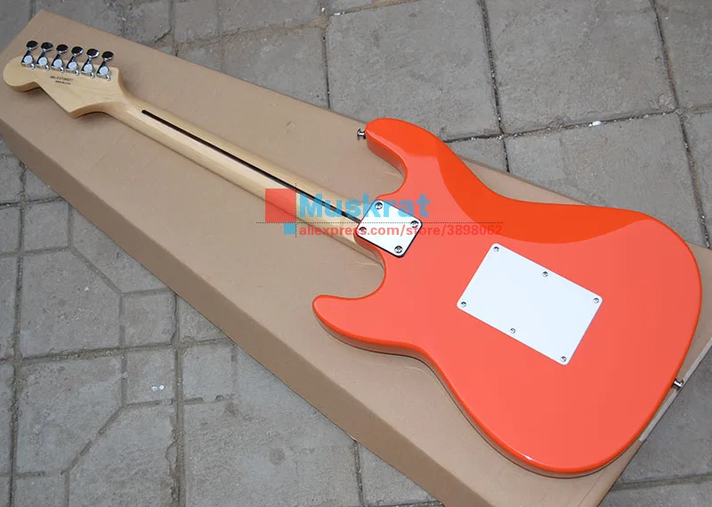 В наличии! Электрогитара ST The orange бесплатная доставка 6 струн гитары Подарочный