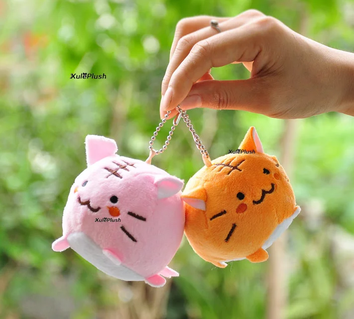 7 см примерно мягкая игрушка-Кот, 4 цвета плюшевый Кот-игрушка кукла; брелок подарок букет из плюшевых игрушек Подарочная игрушка кукла