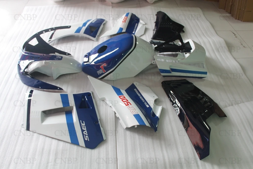 122-1 87 RG500 RG400 Abs обтекатель RG 500 400 1986 Обтекатели RG 500 400 1985 Пластик Обтекатели 1985-1987 - Цвет: 122-1