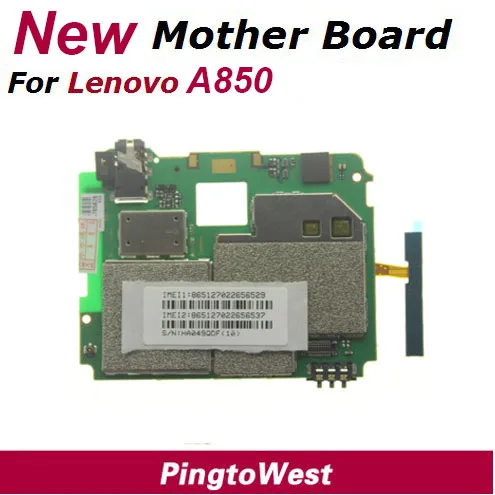 Оригинальная новая материнская плата Lenovo A850 с IMEI ярлыком из сервисного центра