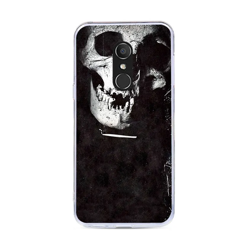 Прозрачный чехол J &amp R для Alcatel 1X/1C/3/3C/3В/3X мягкий силиконовый с красочным принтом
