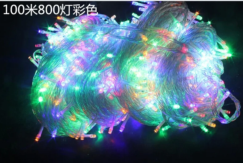 2 шт. 100 м Водонепроницаемый Открытый домашний отель светодиодный Сказочный
