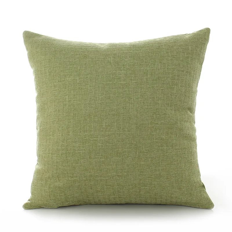 Cushion Cover Throw Pillowcase Car Sofa Seat Pillow Solid Color Simple Outdoor Chair Waist Cushions Case Decorative | Дом и сад