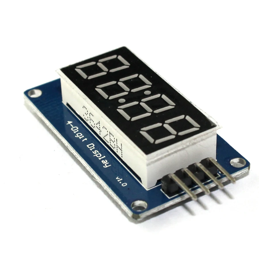 10 шт. TM1637 светодиодный Дисплей модуль для Arduino 7-сегментный 4 биты 0 36 дюйма часы