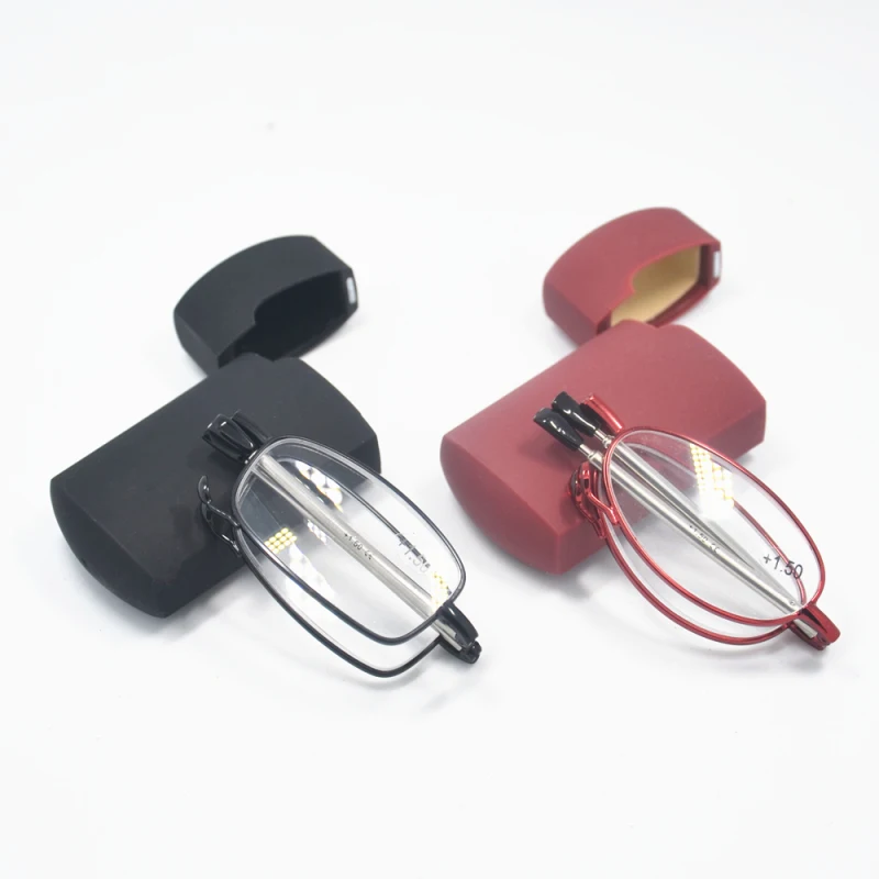 Новинка 2015 дизайнерские мужские и женские складные очки для чтения высокое