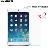 2pc glass protector for apple ipad air 1 2 pro 9 7 10 5 scratch resistant screen guard for ipad 2 3 4 glass film