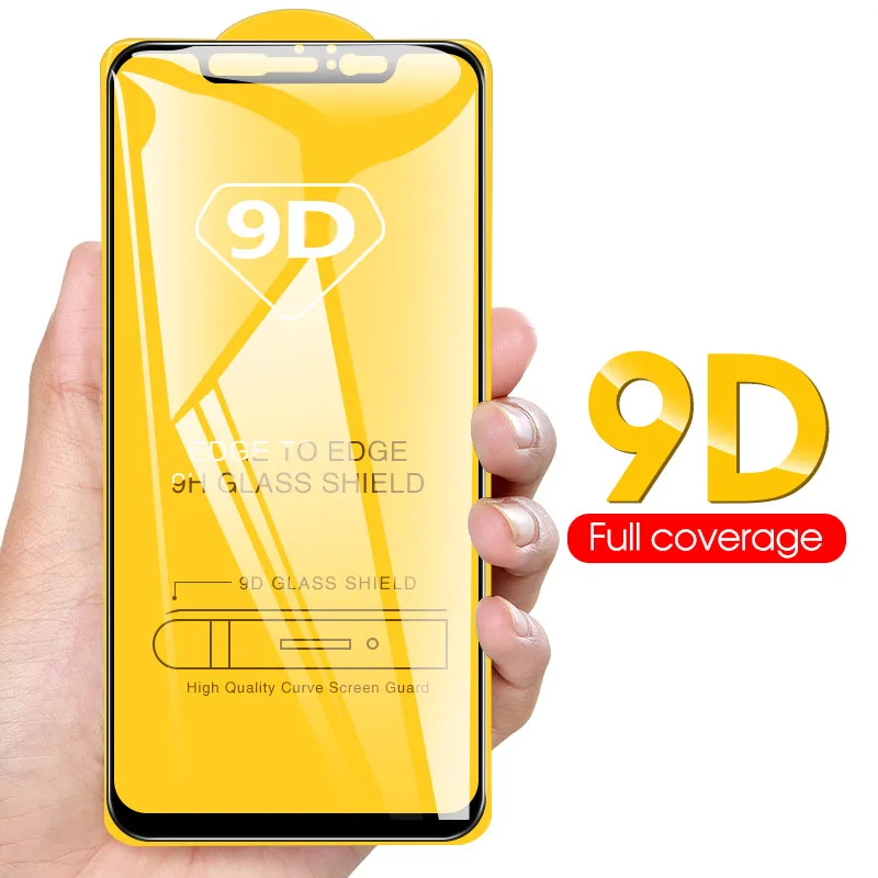 Закаленное стекло 9D с полным покрытием для Xiaomi Mi9 SE Mi 9T Mi9t Pro защитное изогнутыми
