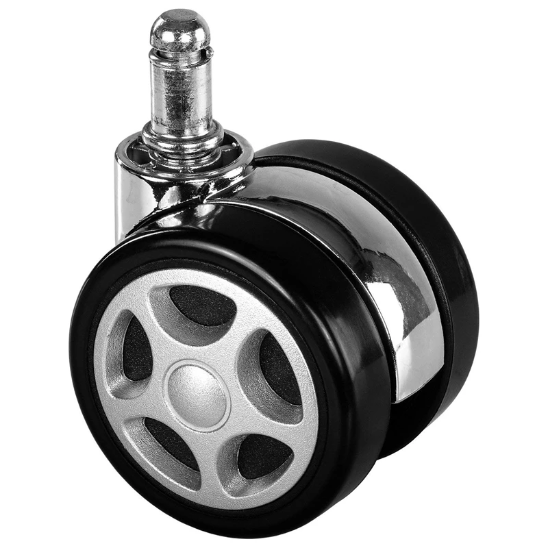 Набор из 5 офисных стульев универсальный для твердых полов и ковров гоночный