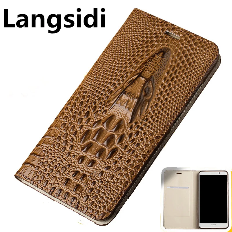 Чехол книжка для Samsung Galaxy A70 Langsidi из натуральной кожи A90 A80 A60 A50 A40 A30 A20
