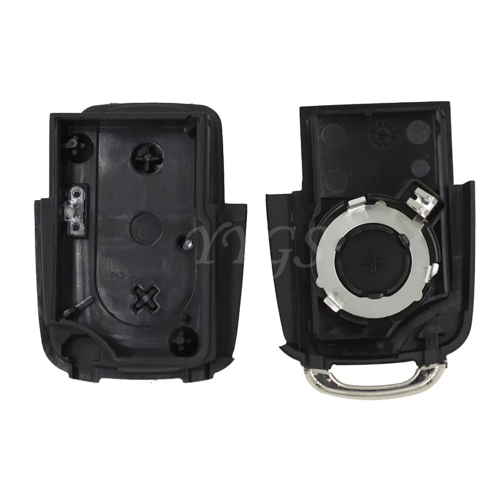 Силиконовый чехол + 2 кнопки Автомобильный Дистанционный квадратный флип-чехол