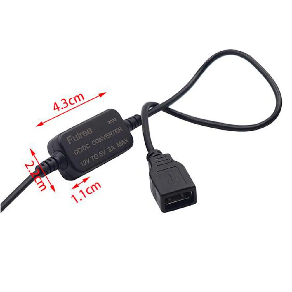 1 шт. автомобильный понижающий преобразователь USB 15 Вт от 12 В до 5 3 А | Автомобили и