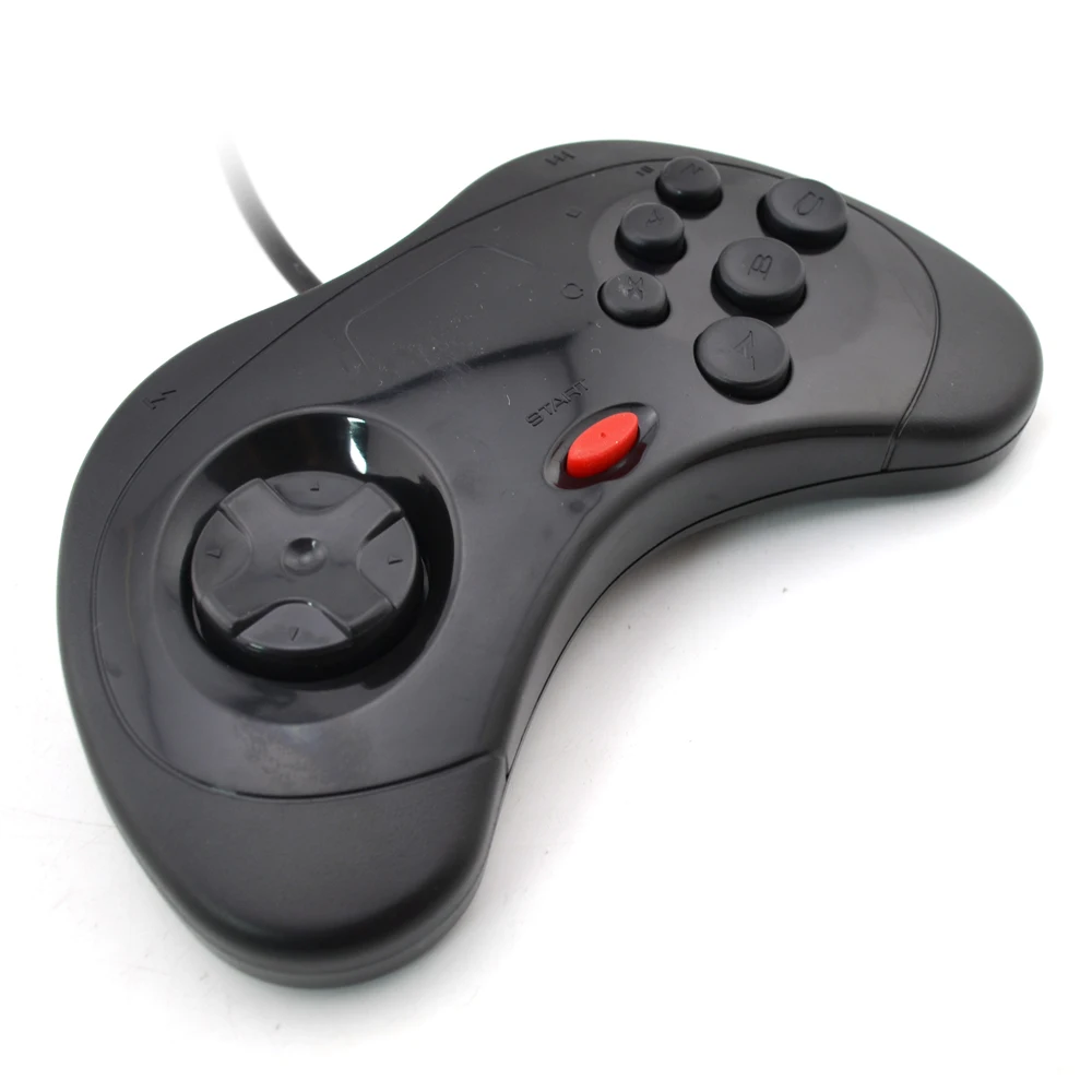 Проводной игровой USB контроллер геймпад джойстик (только для Sega Saturn Style) ПК|gamepad