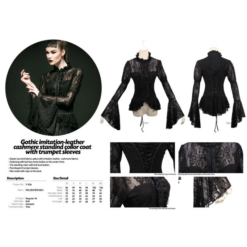 Высококачественная одежда в стиле панк сексуальная женская готическая рубашка