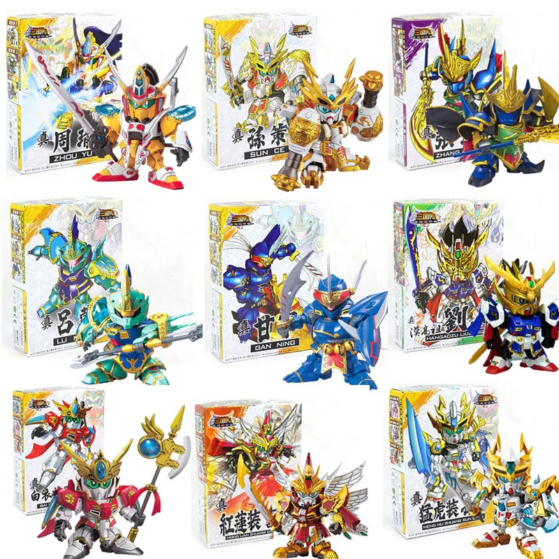 27 стилей биография трех царств SD/BB Gundam экшн игрушка фигурки собрать робот Гандам