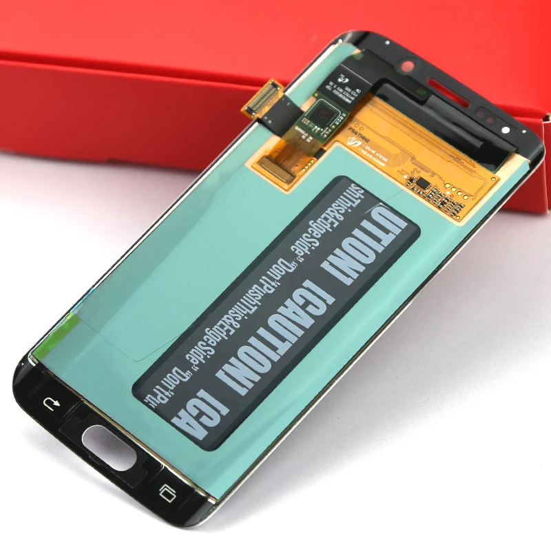 100% протестированный для Samsung S6 Edge ЖК-дисплей с рамкой сенсорным экраном