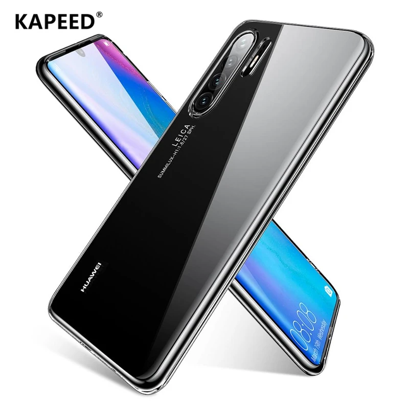 Прозрачный чехол для Huawei P30 Pro высококачественный мягкий силиконовый