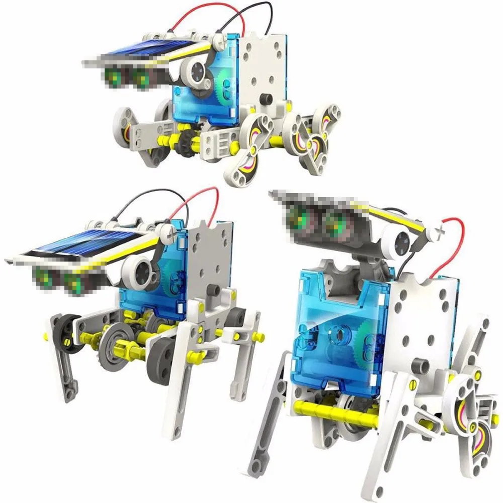 

Solar Power Robot Kits Children DIY Toys 13 In 1 Educational Novelty Robots Child Assembling