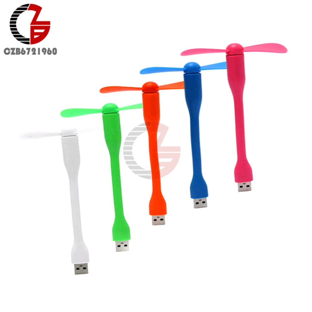 Портативный Гибкий мини USB вентилятор охлаждения кулер для ноутбука настольный компьютер