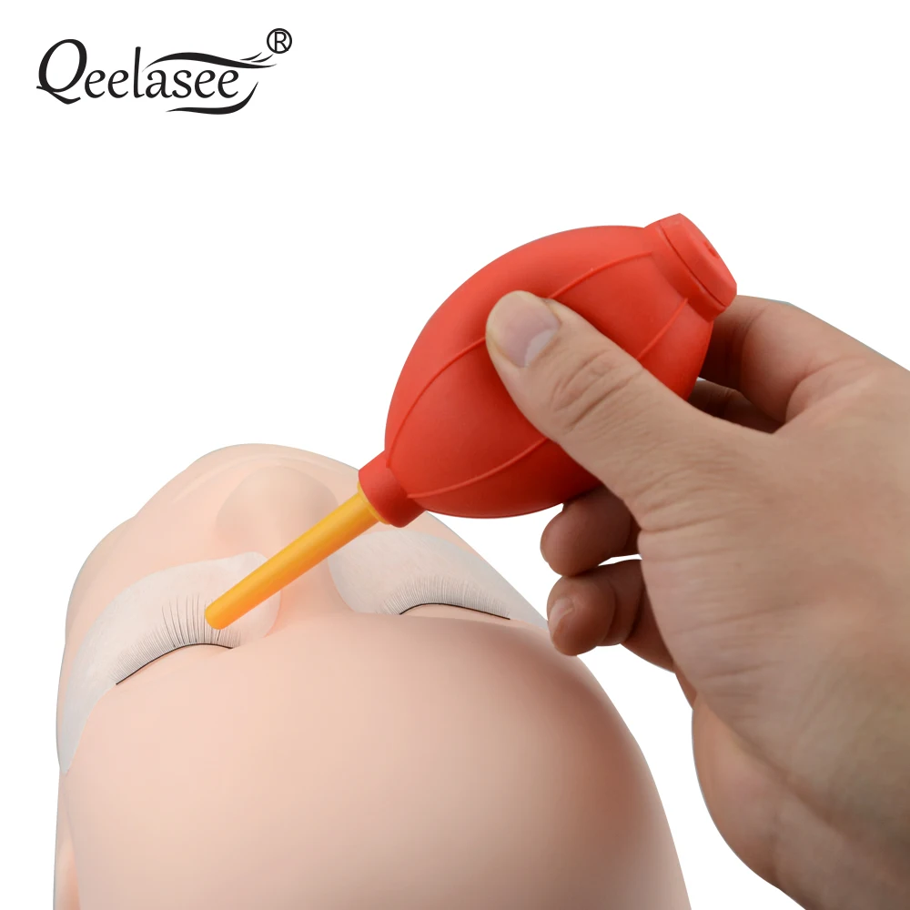 Qeelasee мини воздуходувка для наращивания ресниц ускоряет высыхание клея