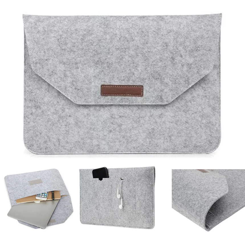 New Soft Laptop Sleeve case for Microsoft Surface Pro 3 4 Case Wool Felt Protective Cover | Компьютеры и офис