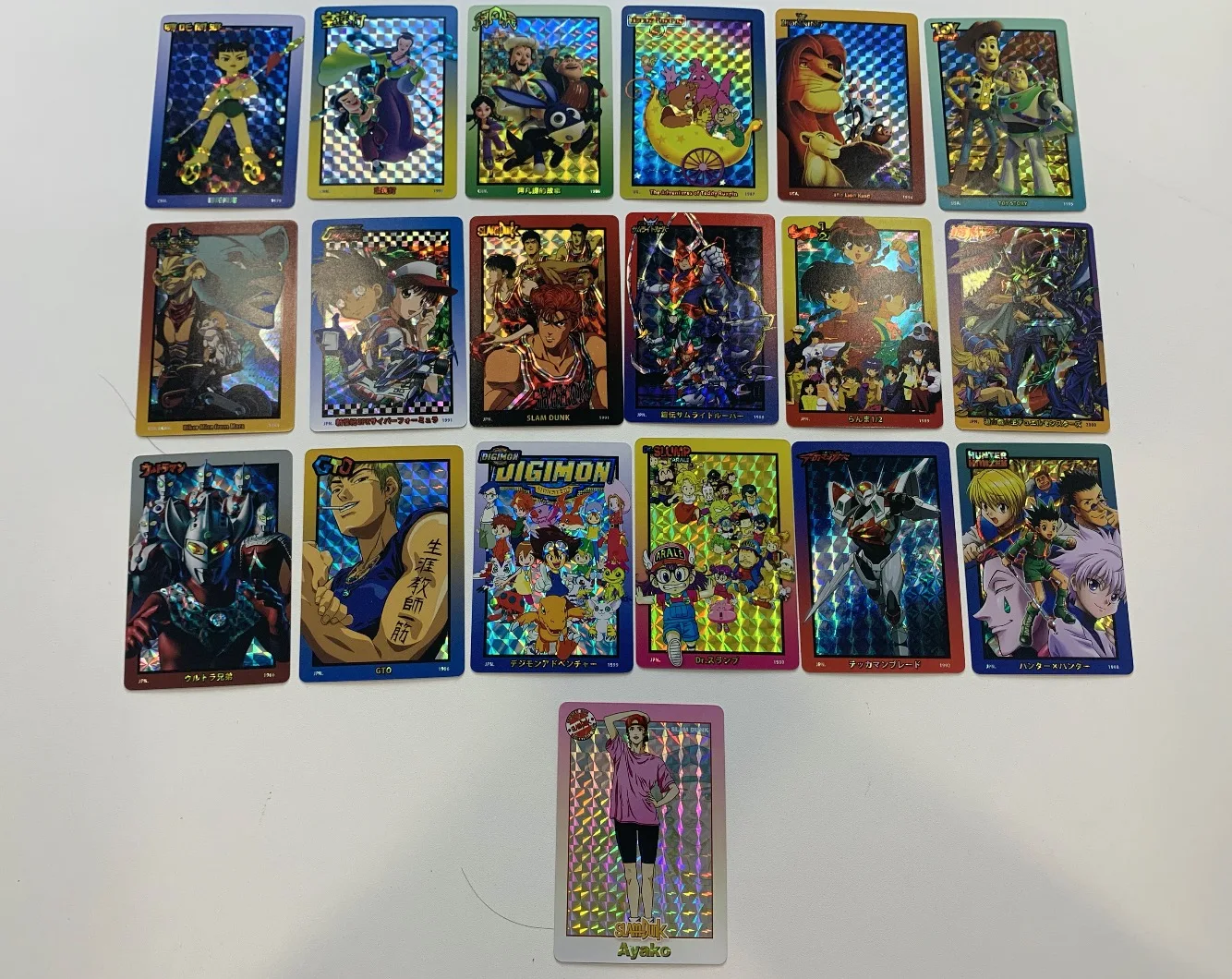 

18pcs/set Yu Gi Oh SLAM DUNK Childhood Memory Toys Hobbies Hobby Collectibles Game Collection Anime Cards