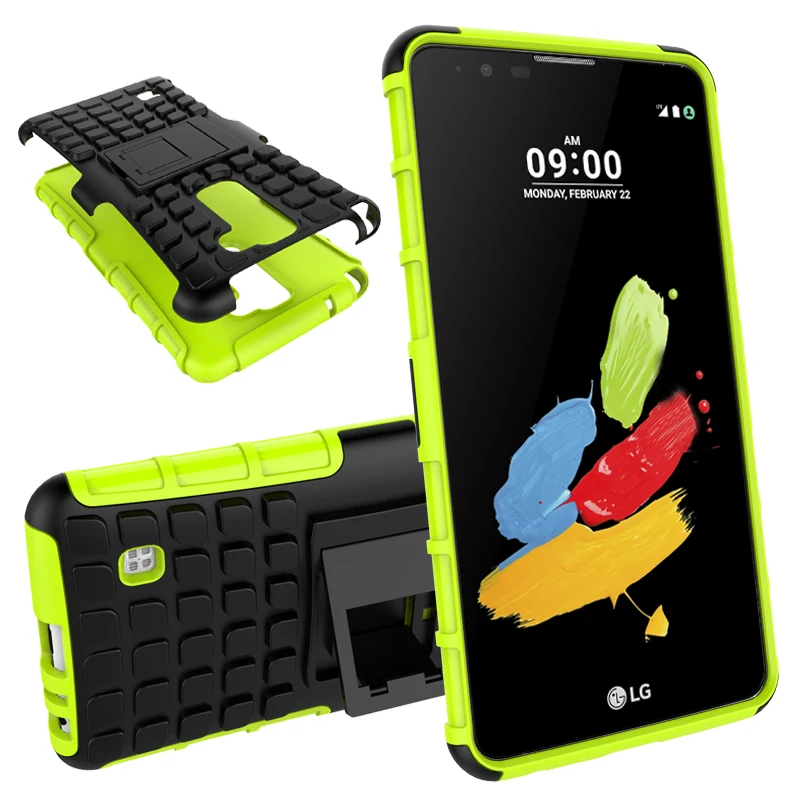 green Принципиально LG Stylus 2 Чехол LG Stylus 2 плюс Coque LG Stylus 2 крышки F720 K520 K520D K520K K520dY LS775 K530F K530dY K535T K535D K535n - Цвет: green
