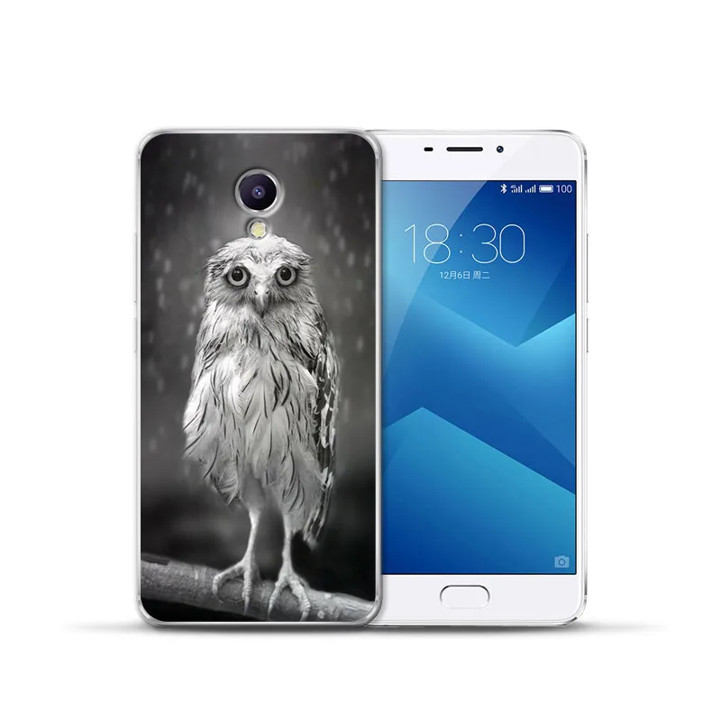 Роскошная Сова Звездная блаженная любовь одинокая для Meizu M3S M5 M5S M5C M6 M3 M5 M6 Note U10 U20 чехол силиконовый чехол Capinha Etui