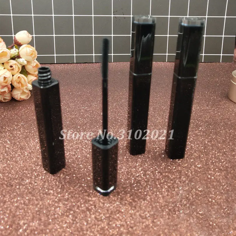

10/20/50pcs Empty DIY Makeup Eyelash Refillable Container Package Bottle with Transparent Cover Cosmetic Tool Mascara Tube Vials