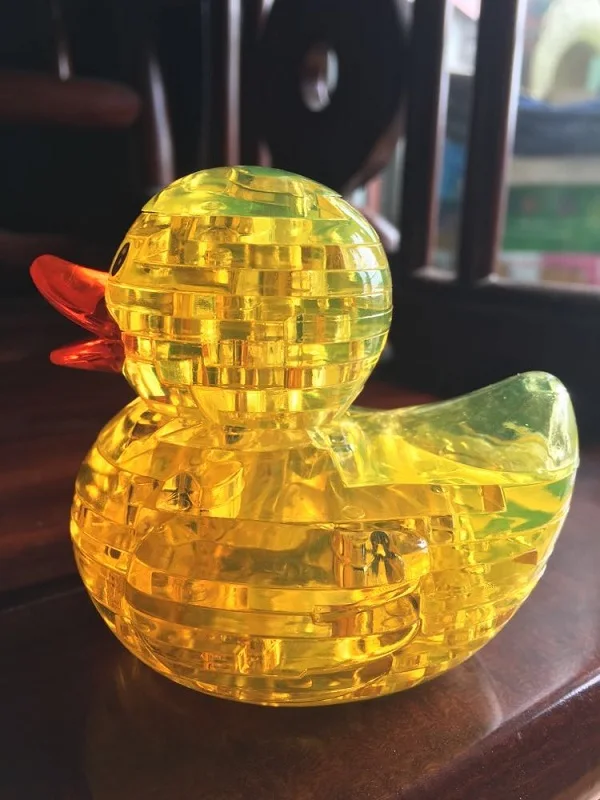 Новинка, 3D Хрустальные пазлы, панда, животные, дельфин, лебедь, Медведь, Кролик, развивающие игрушки, рождественский подарок для детей, подарок на год