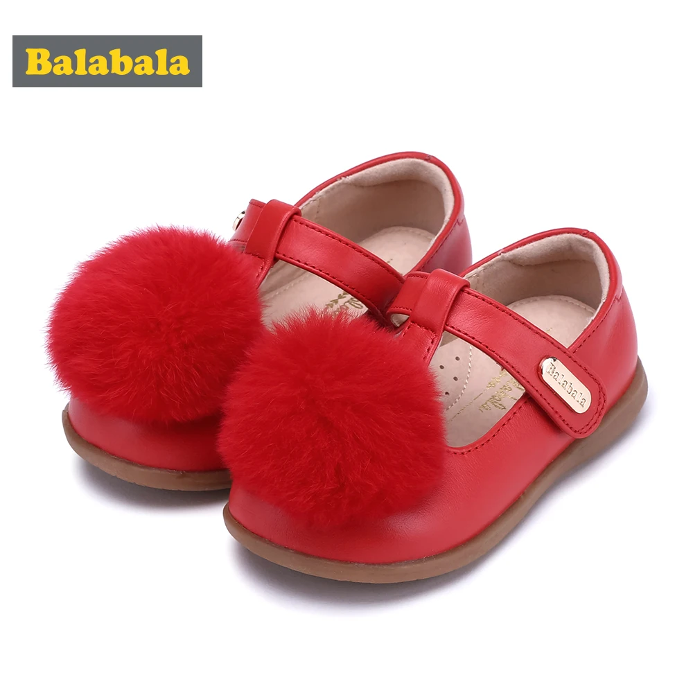 Children Shoes Girls 2018 New Autumn Fashion Princess For Single Sheepskin Soft Breathable Cute Childs | Детская одежда и обувь
