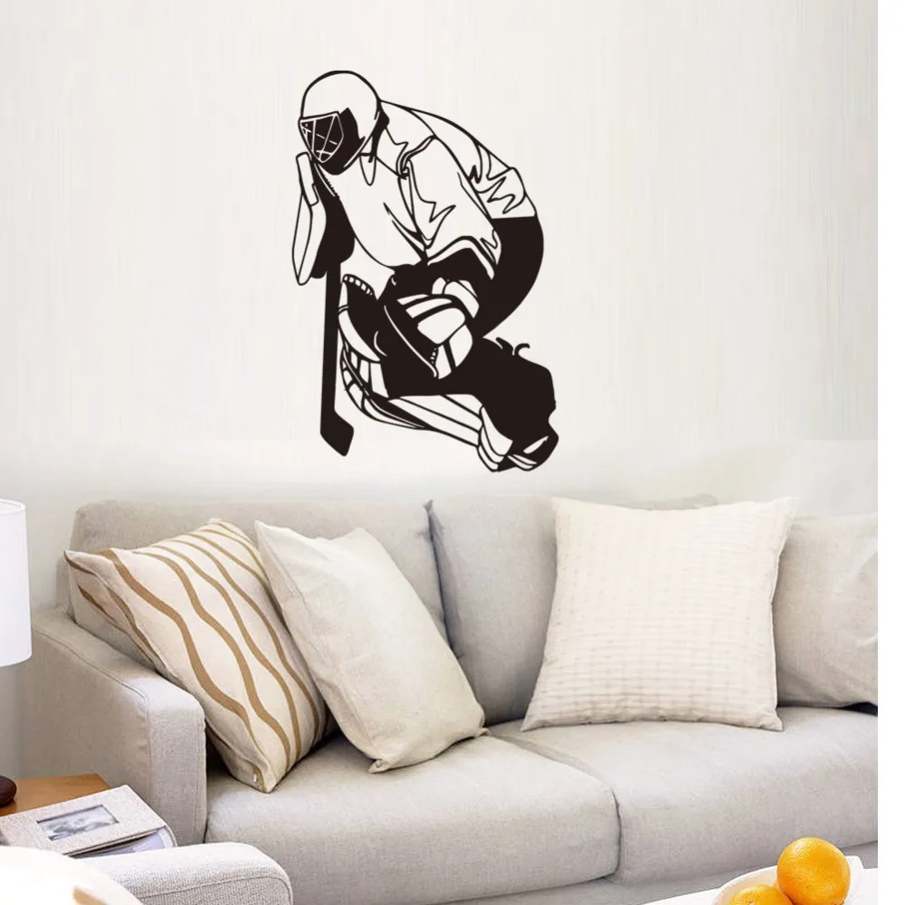 EURO OVAL VINYL Wall DECAL Wall Sticker Skier Skiing Jump Turn Skis Pole images - 6