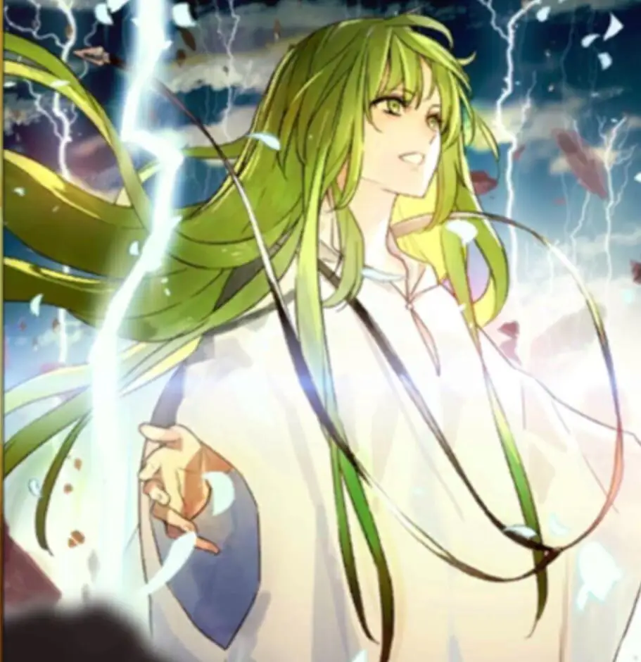 FGO Fate Grand заказ косплей парик Enkidu Lancer Berserker длинные прямые синтетические волосы