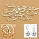 1000PCS Wholesale Jewelry Findings Real Pure 925 Sterling Silver Earring Leverback Earwire Handmade Beadings Clasp Drop Earrings