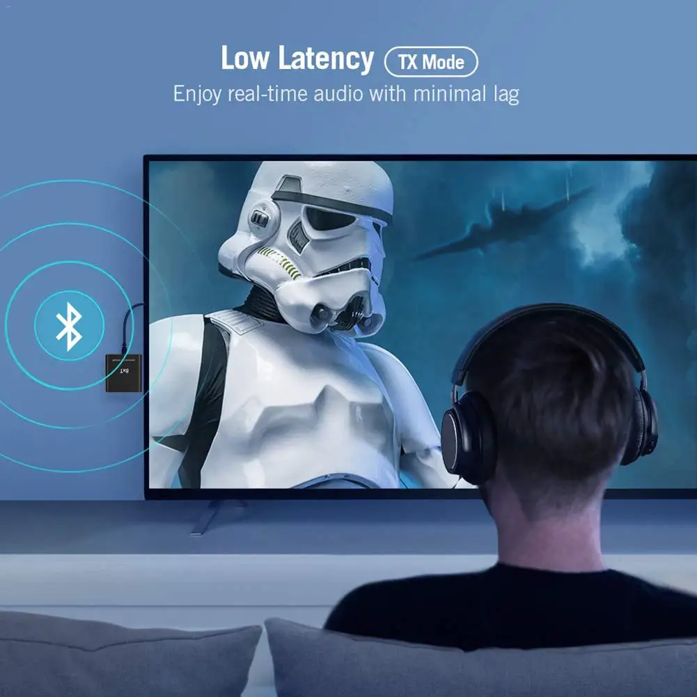 Bluetooth 5 0 аудио передатчик 2 в 1 приемник с поддержкой BT