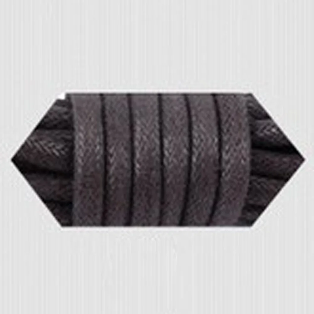 grey 1 пара круглых вощеных цветных шнурков для кожаные шнурки для обуви 80-120 см женские и мужские уличные спортивные ботинки martin Cordones - Цвет: grey