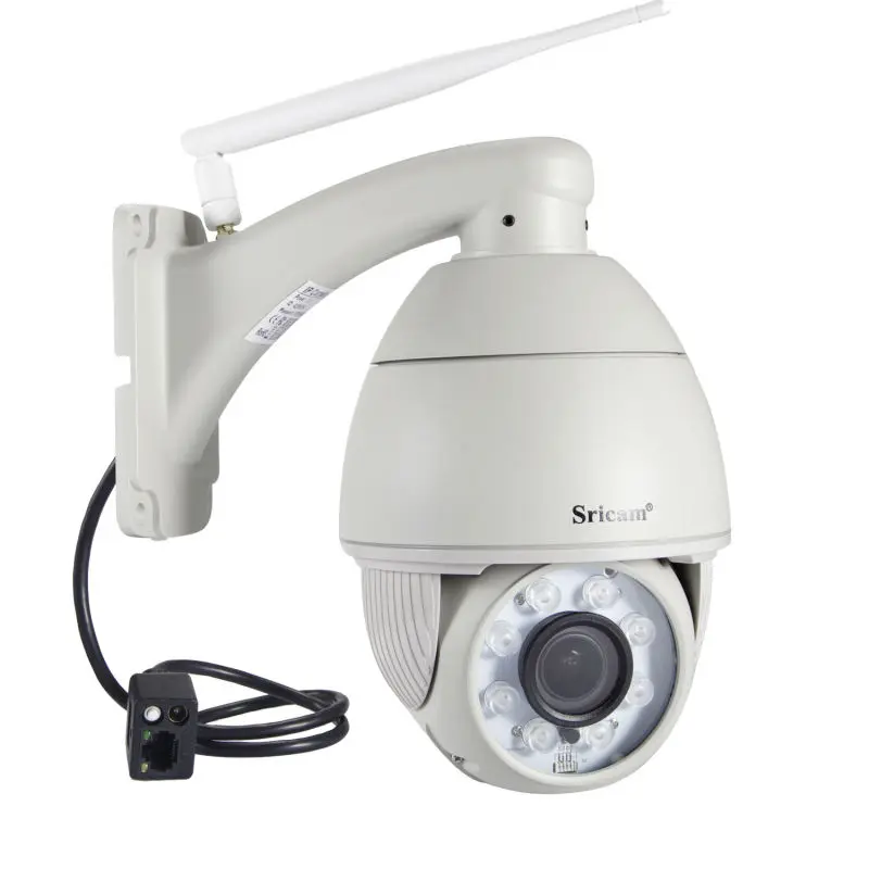 Sricam SP008 720P беспроводная IP камера HD инфракрасная CMOS PTZ для безопасности ONVIF
