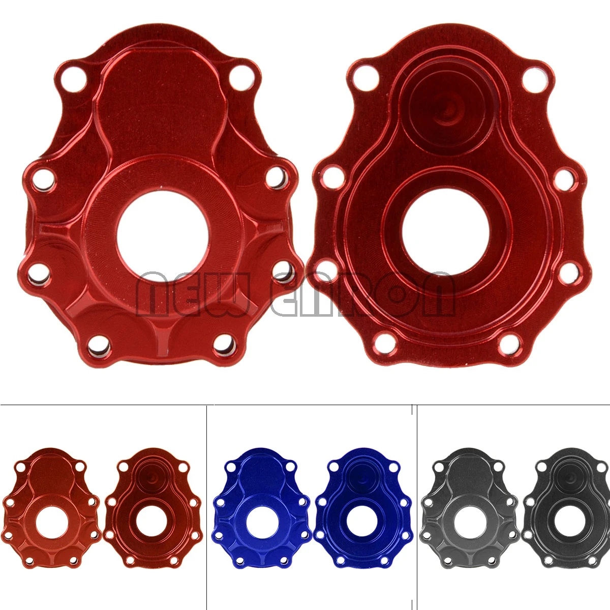 

Новый алюминиевый портальный привод ENRON, 2 шт., внешний корпус, передний или задний #8251 для радиоуправляемого гусеничного автомобиля 1/10, Traxxas ...